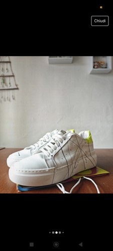 Sneaker giallo fluo e - sneaker,