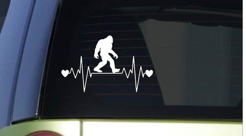 Adesivo bigfoot sasquatch - adesivo,