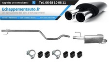 Échappement Opel Meriva A 1.7