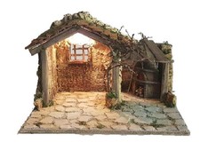 Capanna in sughero e legno con