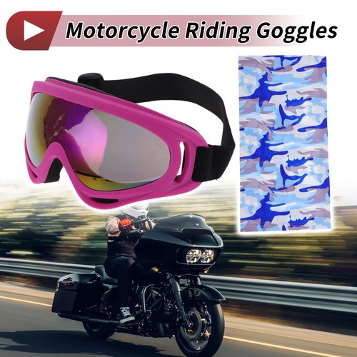1set occhiali moto equitazione - occhiali,