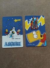Coppia Di Cards Dei Simpsons