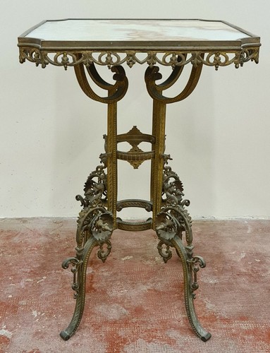 Tavolino bronzo con - in,