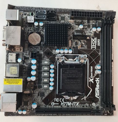 Carte mere asrock - carte, h77m-itx