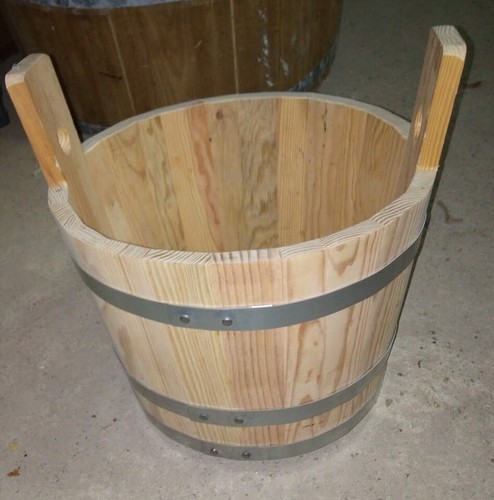 Mastello secchiello legno - secchiello,