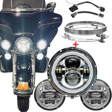 Faro proiettore 7" led 2*4.5"