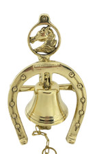 Bell wall bell horseshoe
