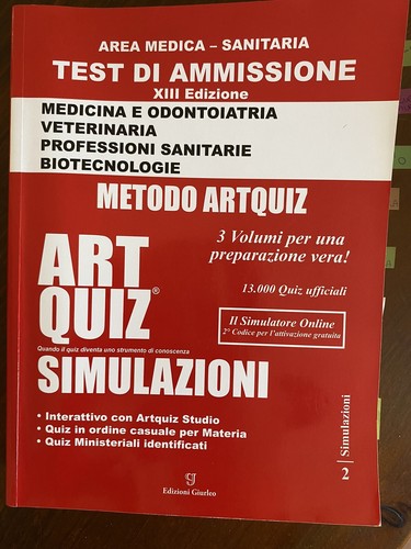 Artquiz rosso simulazioni - artquiz,