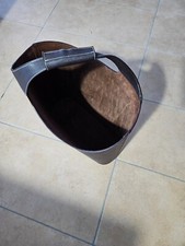 Portariviste da design in pelle/scamosciato  parte più alta 45cm x 35 x 25