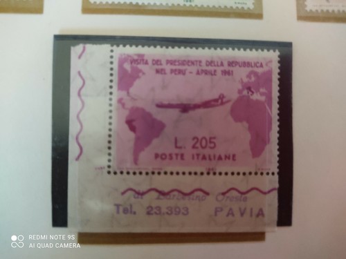 Francobollo gronchi rosa raro - gronchi,