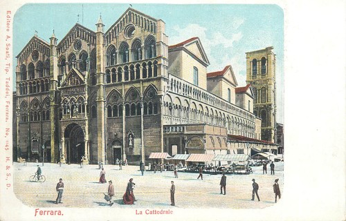 Italia cattedrale ferrara - di,