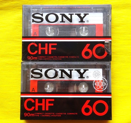 Cassette tapes sony chf 60 - tapes,