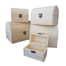 SET 5 SCATOLE IN LEGNO