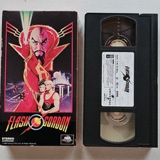 Flash Gordon VHS NTSC Sci-Fi &