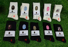 5 paia di CALZINI BAPE L UOMO