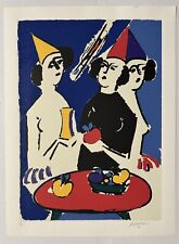 Quadro serigrafia Sante Monachesi 60x80cm “le claunesse” casa, arredo