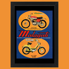 Anni ' 70  * Pubblicità Originale "Malaguti, Cavalcone Cross - Totem Rally" Corn