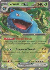 Venusaur ex Holofoil Double