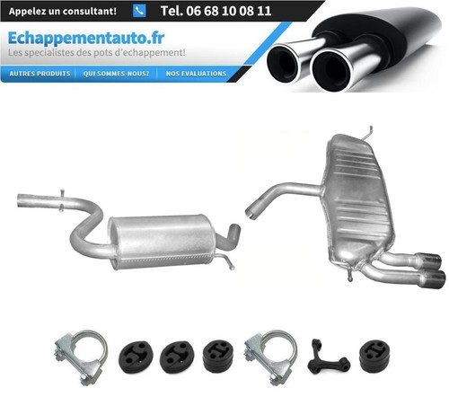 échappement kit audi 4 - kit,