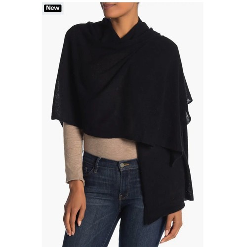 Poncho portolano nero lana - poncho,