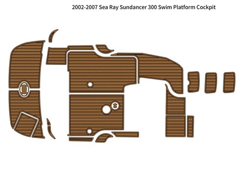 Piattaforma nuoto sea ray - di,