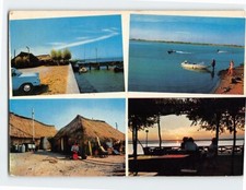 Cartolina Il porto e i Casoni