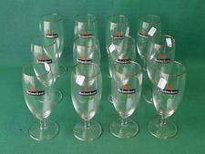 SET 12 CALICI BICCHIERI IN VETRO BIRRA HEINEKEN 20 CL VINTAGE. BM48
