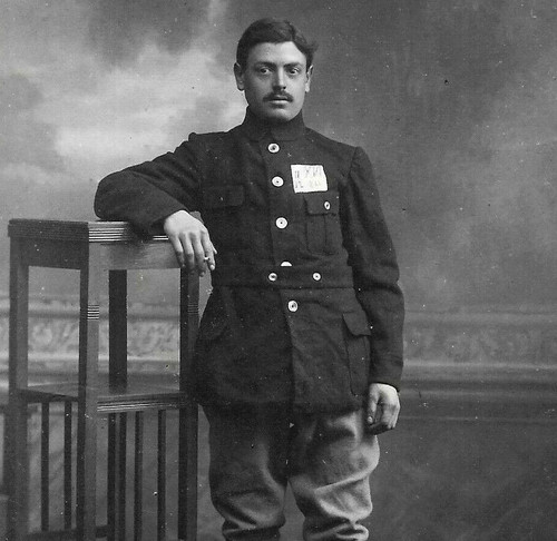 Ww1 rppc photo british soldier - rppc,