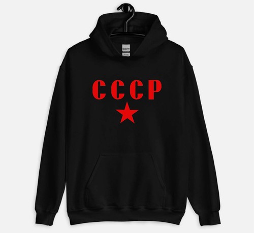Cccp red star felpa con - red,