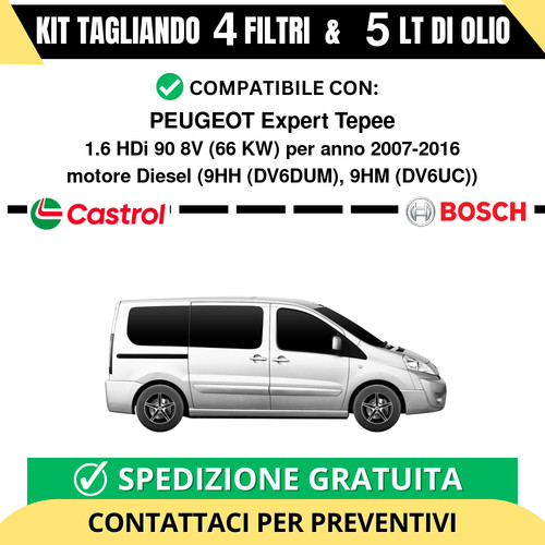 Tagliando filtri bosch 5 - tagliando, e