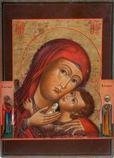 icona russa antica "Madre di Dio di Korsun" ikon, icon old