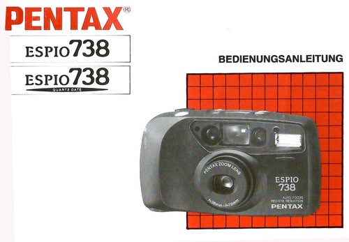 Pentax espio 738 - pentax, 738/quartz