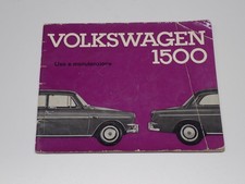 VOLKSWAGEN 1500 LIBRETTO USO E