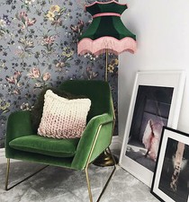 Grande paralume verde corona