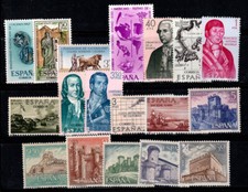 Spagna 1967 Nuovo ** 100% personalità, castelli
