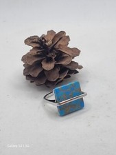 ANELLO MINIMAL TURCHESE