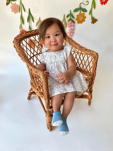 Sedia per bambini vimini - sedia,