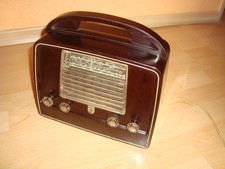 Philips LX 422 AB vecchia radio a valvole - radio a valigetta - anni 4050 - bachelite°°°°