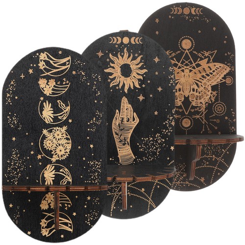 Espositore cristallo legno - , 3