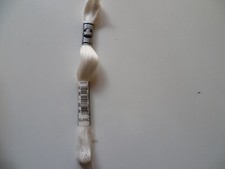 FILATO COTONE DA RICAMO BIANCO