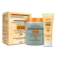 FANGHI D'ALGA GUAM FIR CALDO da 1kg + 1x CREMA GEL ai FANGHI 200ml - CONVENIENZA