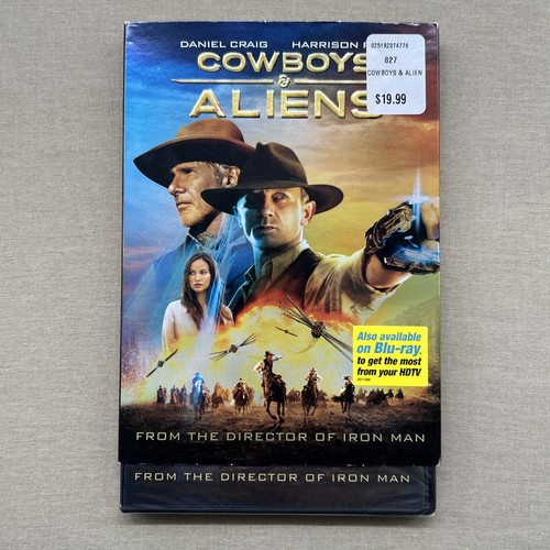 Cowboys aliens dvd 2011 - cowboys, new