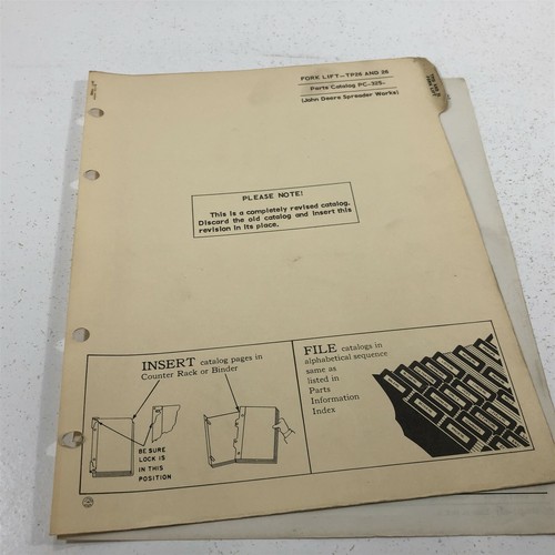 Genuine john deere fork lift - deere,