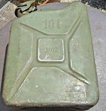 TANICA tanika Kanister SANDRIK  in metallo da litri 10 - WW2 ?