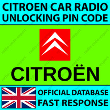 PIN RADIO CITROEN CODICE