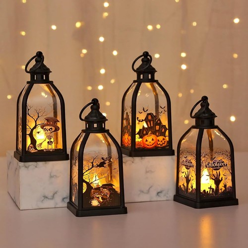 Lanterna halloween set pezzi - halloween, 4