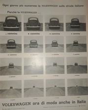 Volkswagen Maggiolino  DUE Pubblicità anno 1963/5 (657 787)