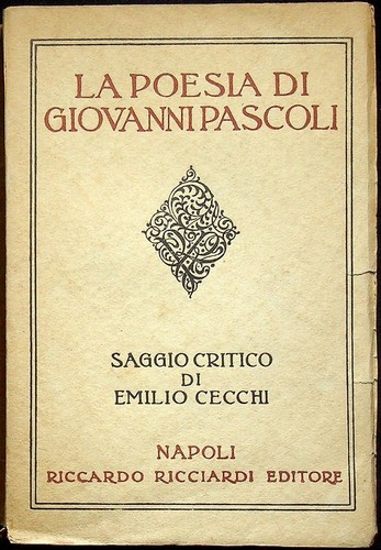 Poesia giovanni pascoli - di,