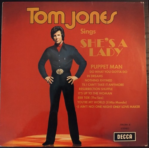 Tom jones she lady 1972 - jones, a