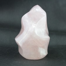 GRANDE Fiamma in QUARZO ROSA